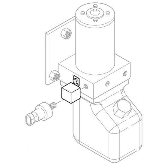 W8002024  -  Park Brake Pump Relay (70 Amp) 
