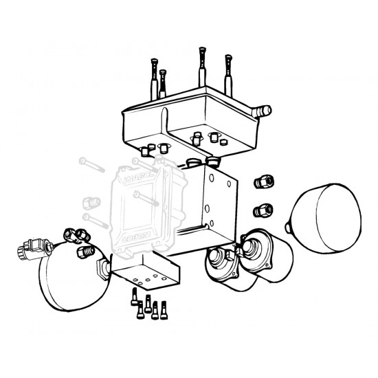 W8007084  -  Hydraulic Asm (HCU) LF72 (Without ECU)