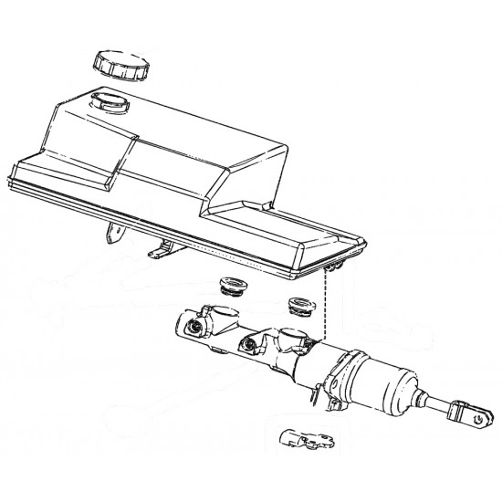 W8007146  -  Master Cylinder Asm (with Reservoir)