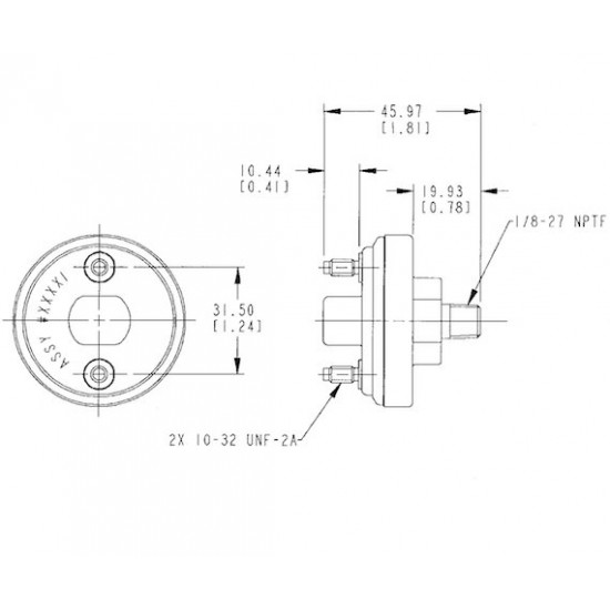 W0003758  -  SWITCH ASM - PARK BRAKE INDICATOR