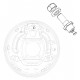 W8005809  -  Anchor Pin Assembly W8005809  -  Anchor Pin Assembly