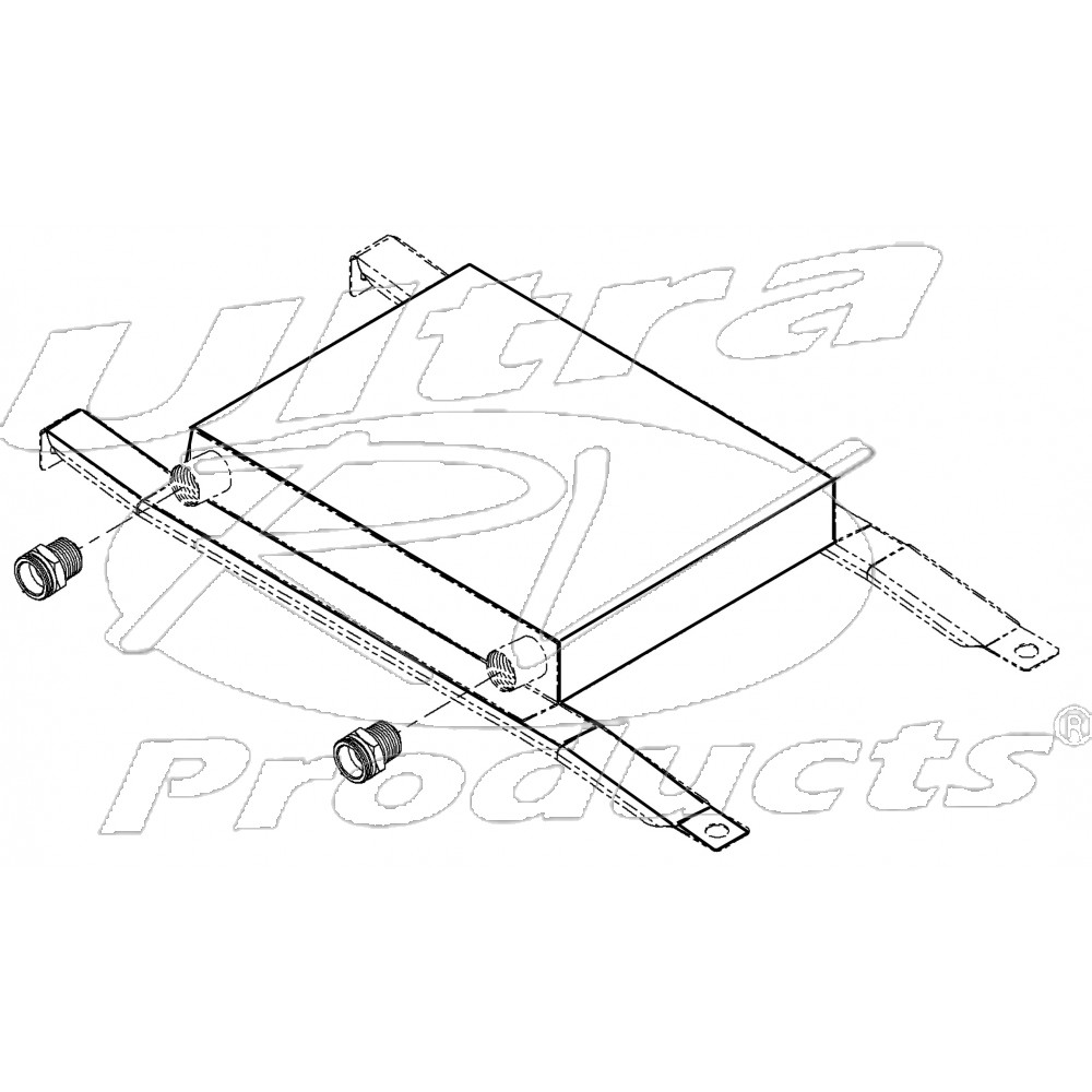 15022084 - Auxiliary Transmission Fluid Cooler Assembly