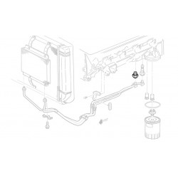 15718023  -  Fitting - Engine Oil Cooler Hose 