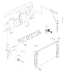 15979707  -  Bracket Asm - Radiator Upper LH