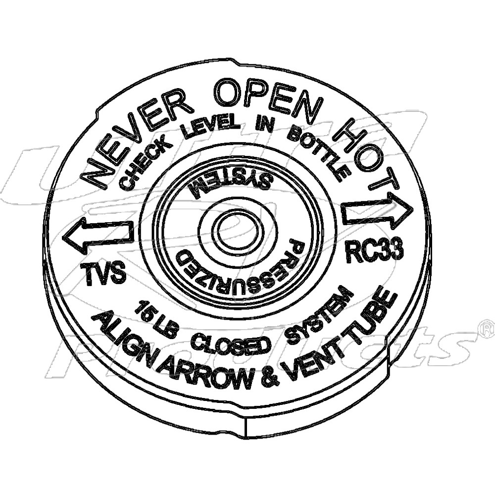 Rc33 2025 radiator cap