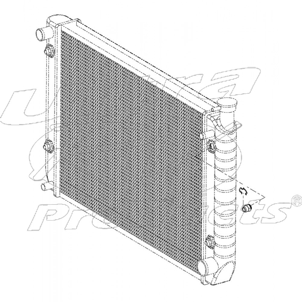 52494798 Radiator Assembly Workhorse Parts