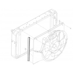 W0006215  -  Seal- Radiator Shroud Side