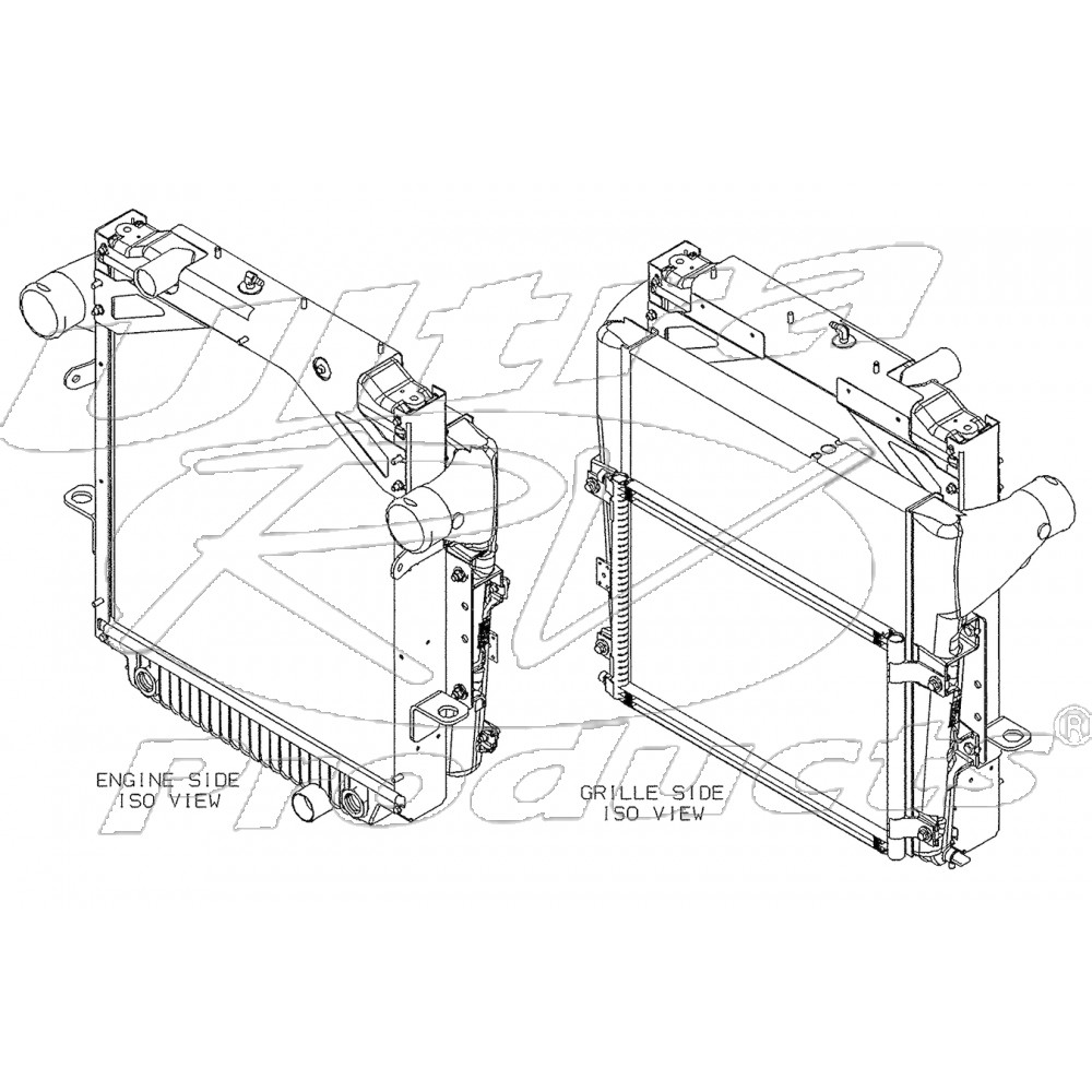 W0011968 Cooling Module Asm Workhorse Parts