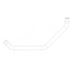 W0012522  -  Pipe - Radiator Inlet (Lower)