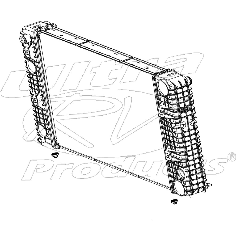 W8003550 - Radiator Assembly (With ENV - A/C)