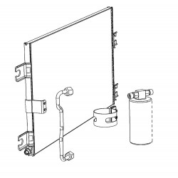 W8003556  -  Condenser & Receiver Drier Asm - Workhorse W-Series 07+