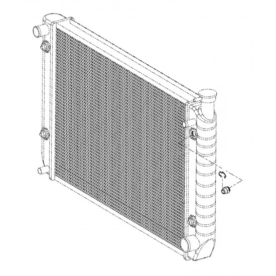 W8835922 - Radiator Assembly (4.8L / 6.0L) W8835922 - Radiator Assembly (4.8L / 6.0L)