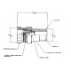 15765610 - Engine Oil Cooler Line Connector 15765610 - Engine Oil Cooler Line Connector