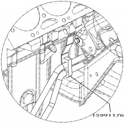 15991176  -  Clip- Transmission Oil Cooler Pipe  15991176  -  Clip- Transmission Oil Cooler Pipe