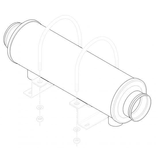 W0003076  -  Cooler Asm- Transmission 