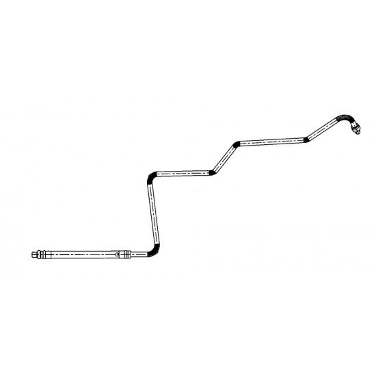 W0004928  -  Hose Asm - Transmission Inlet, Cooler Outlet