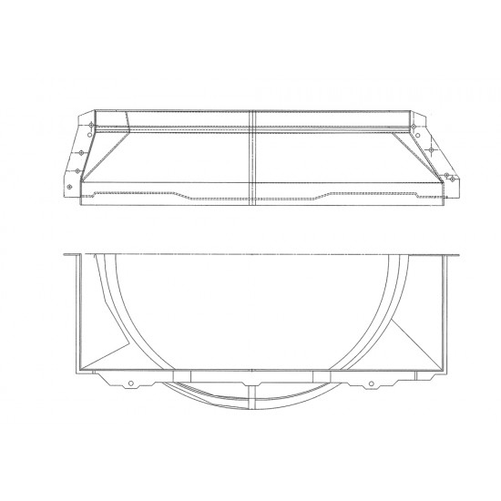 W0011905 - Shroud - Radiator Fan Lower W0011905 - Shroud - Radiator Fan Lower