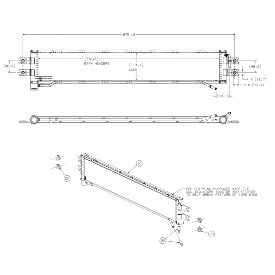 W8006497  -  Cooler Asm - Fuel