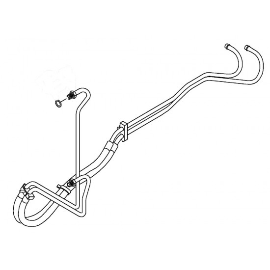 W8840004  -  Hose Asm - Engine Oil Cooler Outlet W8840004  -  Hose Asm - Engine Oil Cooler Outlet