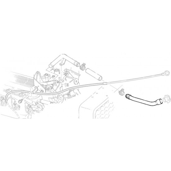 12550819  -  Tube Asm - Oil Filler (Upper)