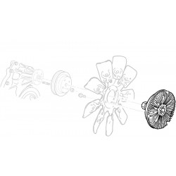 15030175  -  Clutch Asm - Fan Blade