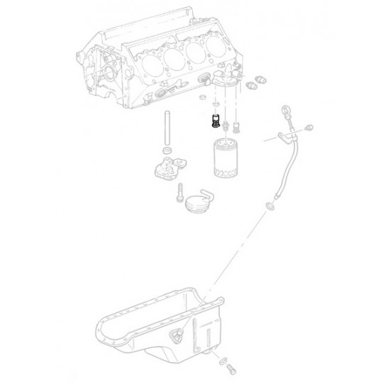 25161285  -  Valve Asm - Engine Oil Cooler Bypass (6.5L)
