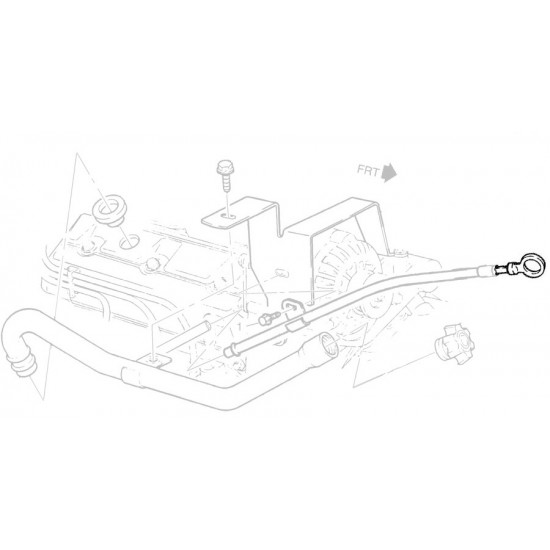 12551384 - Engine Oil Dipstick (L31 - 5.7L) 12551384 - Engine Oil Dipstick (L31 - 5.7L)