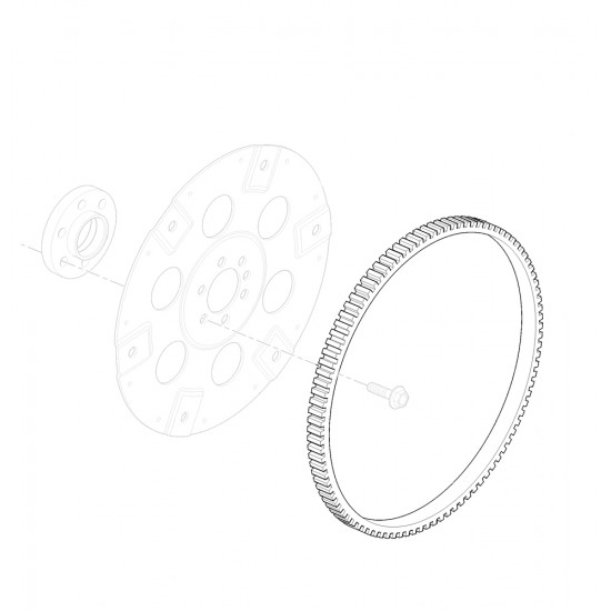 03991408 - Gear - Starter Driven Ring 03991408 - Gear - Starter Driven Ring