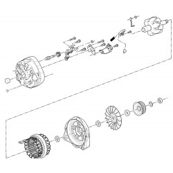 10480267  -  Alternator Asm