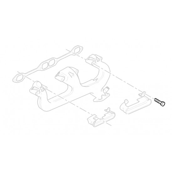 12552096 - Exhaust Manifold Bolt (L31 - 5.7L) 12552096 - Exhaust Manifold Bolt (L31 - 5.7L)