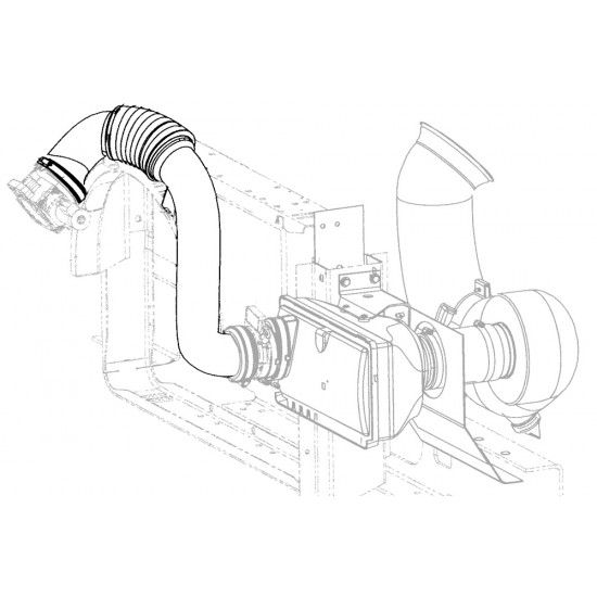 15956869  - Duct - Air Cleaner Outlet Rear Intermediate