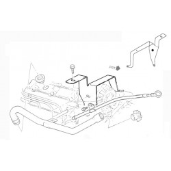 15987694  -  Bracket Asm - Engine Oil Fill and Indicator Tube