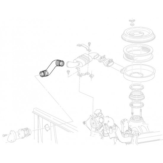 15994902 - Duct - Front Air Intake (L57 - 6.5L Diesel) 15994902 - Duct - Front Air Intake (L57 - 6.5L Diesel)