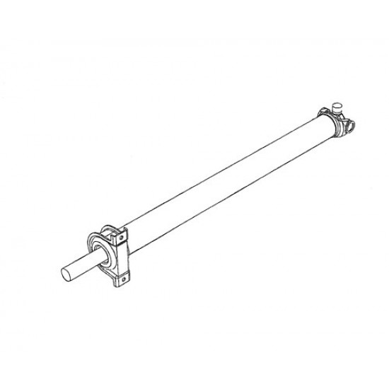 W0001991  -  Props Shaft Asm - Intermediate  W0001991  -  Props Shaft Asm - Intermediate