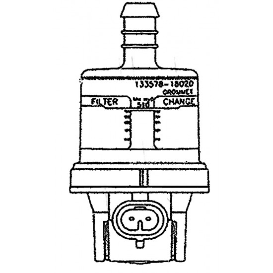 W0009878 - Filter Minder - 20" G.S.I. H20 Grommet Mounted (Normally Open Switch) W0009878 - Filter Minder - 20" G.S.I. H20 Grommet Mounted (Normally Open Switch)