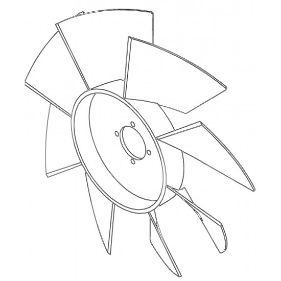 W8002568 - Fan Blade 20" (Plastic Fan Only) W8002568 - Fan Blade 20" (Plastic Fan Only)