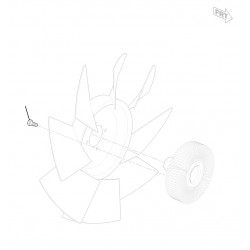 W8002569  -  Bolt - Hex Head 5/16-18 (Fan Blade to Fan Clutch)