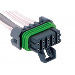 12125676  -  Connector - 10F (Wiper Module, TAC Module, Fuel Injector)