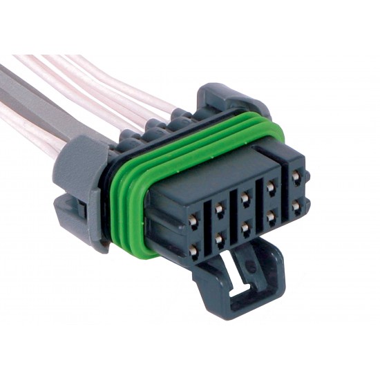 12125676  -  Connector - 10F (Wiper Module, TAC Module, Fuel Injector)