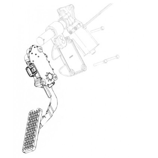 6570417 & W0004024 -  Monaco/Freightliner/Workhorse Throttle Pedal