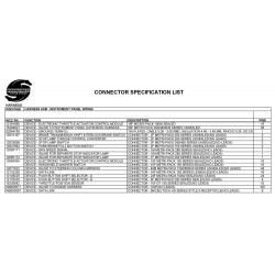 W0007908  -  Harness Asm - Instrument Panel Wiring Extension