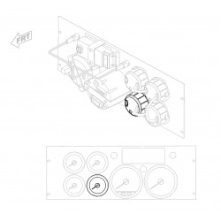 W8000217  -  Gauge - Oil Pressure (L4B - 3.9L Cummins)
