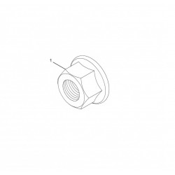 W8835721  -  Exhaust Pipe Flange Nut (Manifold & Muffler Connection)
