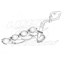 12557282  -  Manifold - Exhaust, RH (EGR Port)