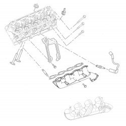 12557283  -  LH Exhaust Manifold, 8.1L