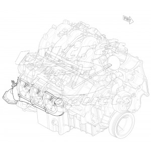 12580304  -  Manifold Asm - Exhaust RH