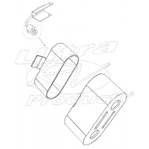 15296913  -  Exhaust Hanger Insulator 