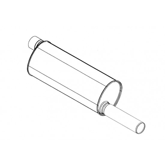 15989735  -  Muffler Asm - Exhaust (L57 - 6.5L Diesel)