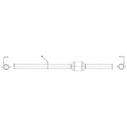 W0001971  -  Exhaust Asm - Catalytic Converter