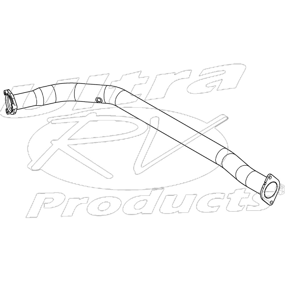 W0003522  -  Exhaust Manifold Downpipe LH 